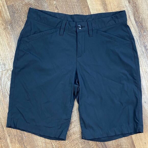 Eddie Bauer Nylon Athletic Hiking Shorts Black 2 - Picture 1 of 4